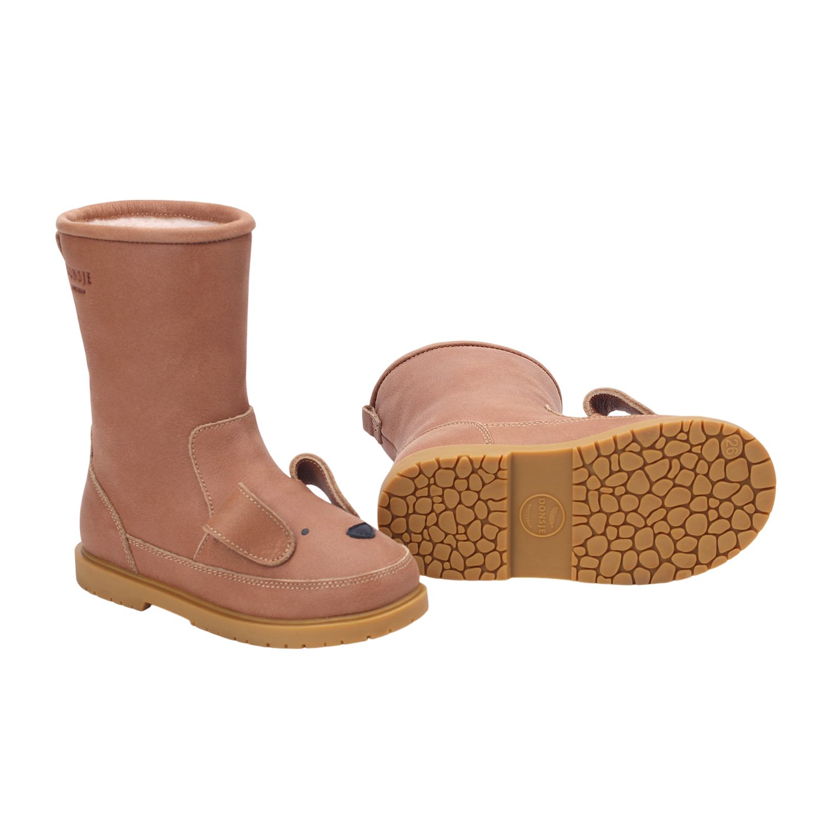 Stiefel Wadudu Dog Hazelnut Leather