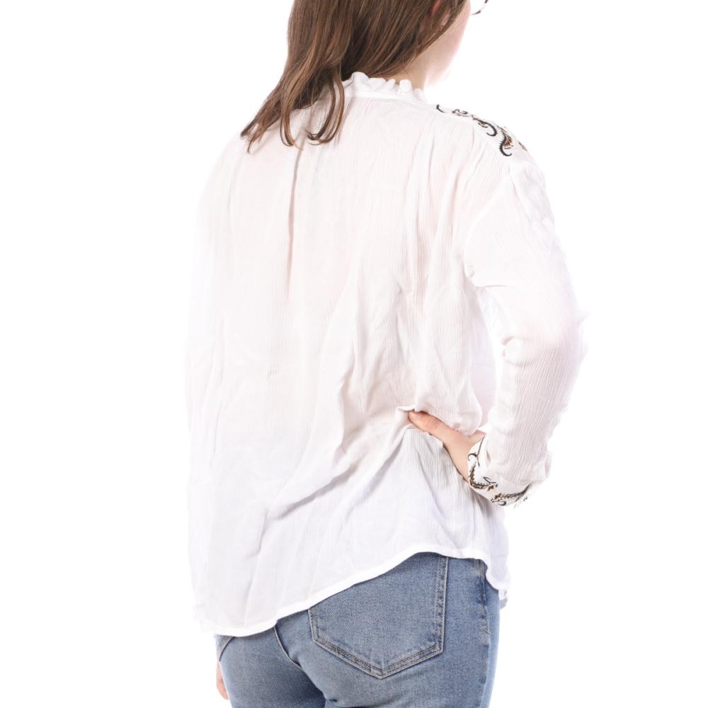 Les Tropéziennes Blouse Blanc Femme Les Tropéziennes Dormelle