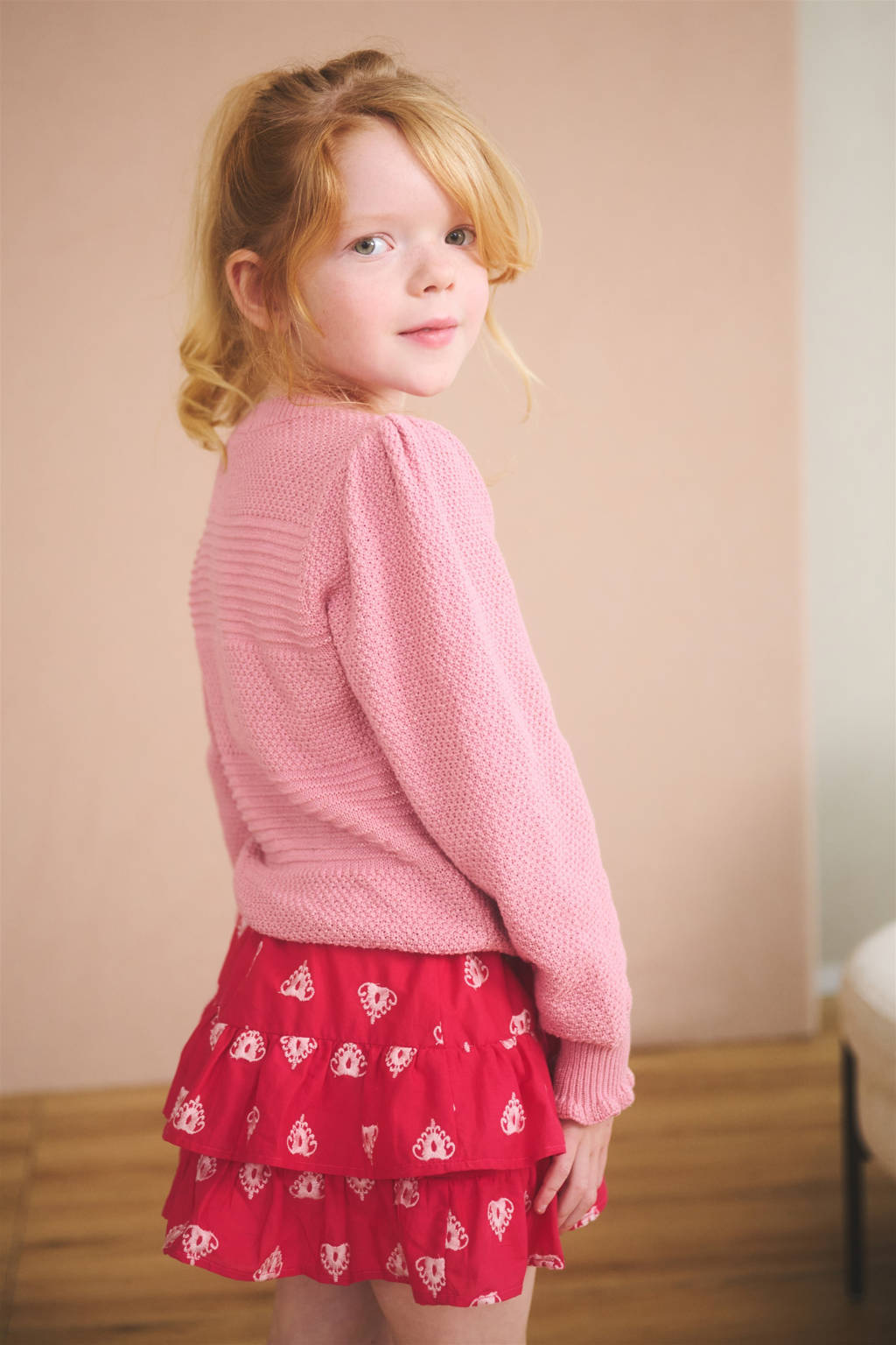 NONO gebreide trui roze