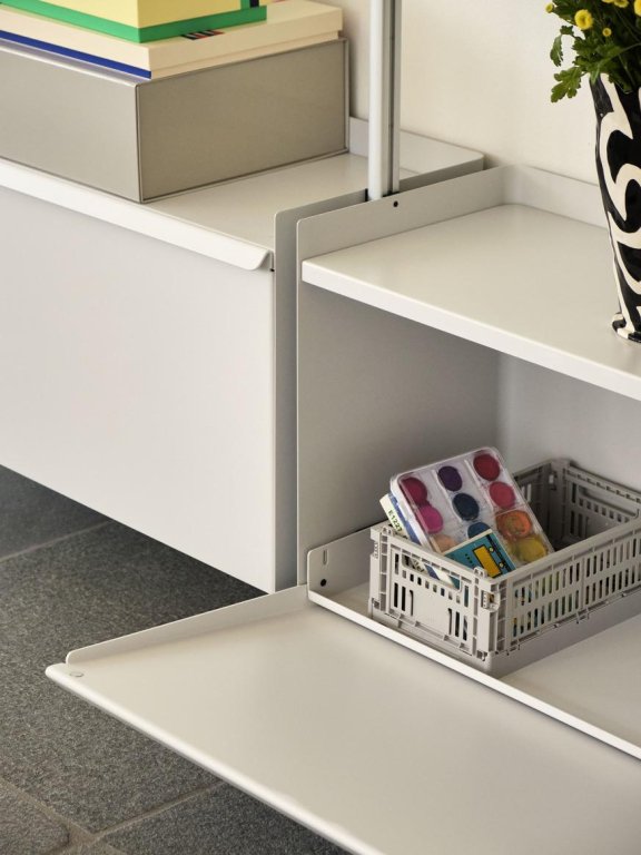 Hay Pier System 133 wandkast Blue/Clear