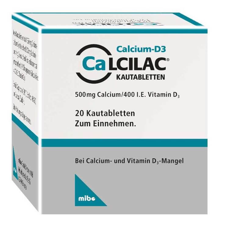 Calcilac Kautabletten, 20 St