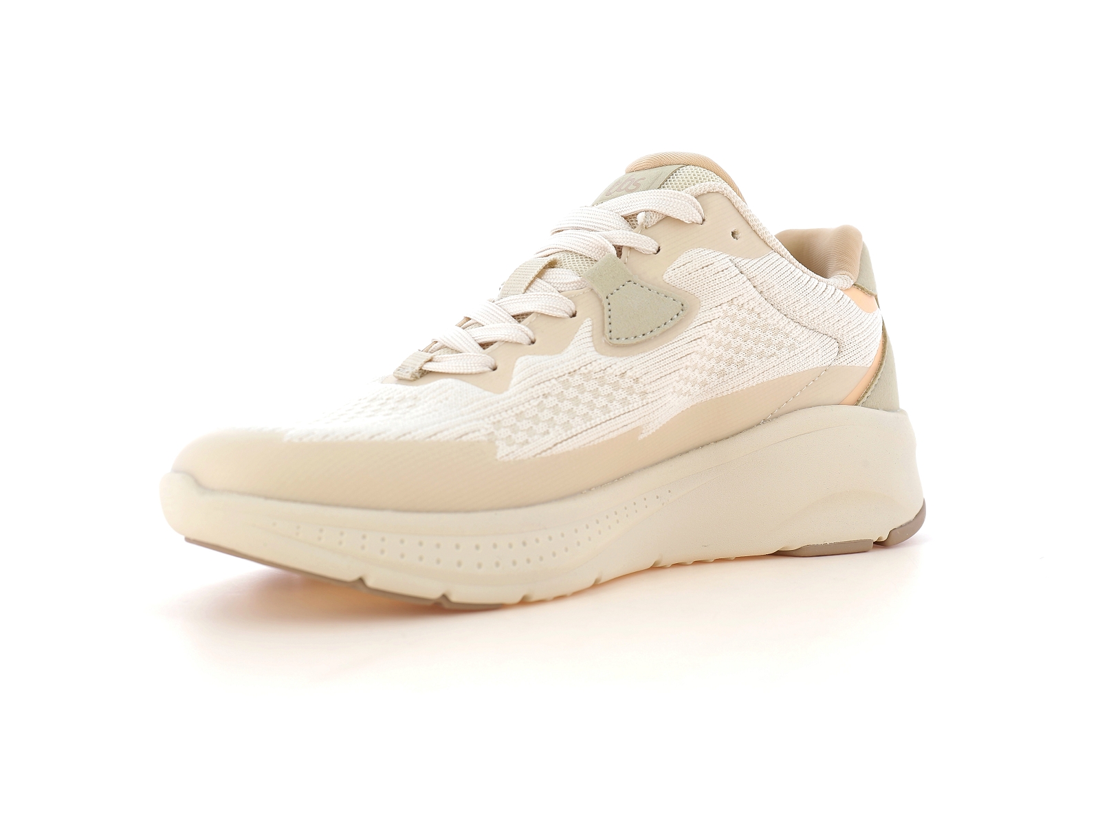 Tbs-EASYFLY Matières combinées Beige Orange