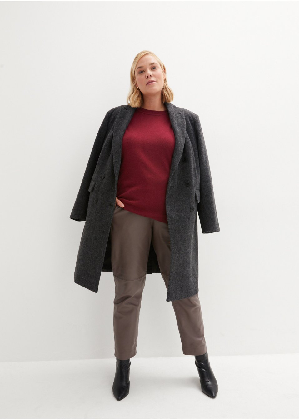 Pull en laine avec teneur en Good Cashmere Standard®
