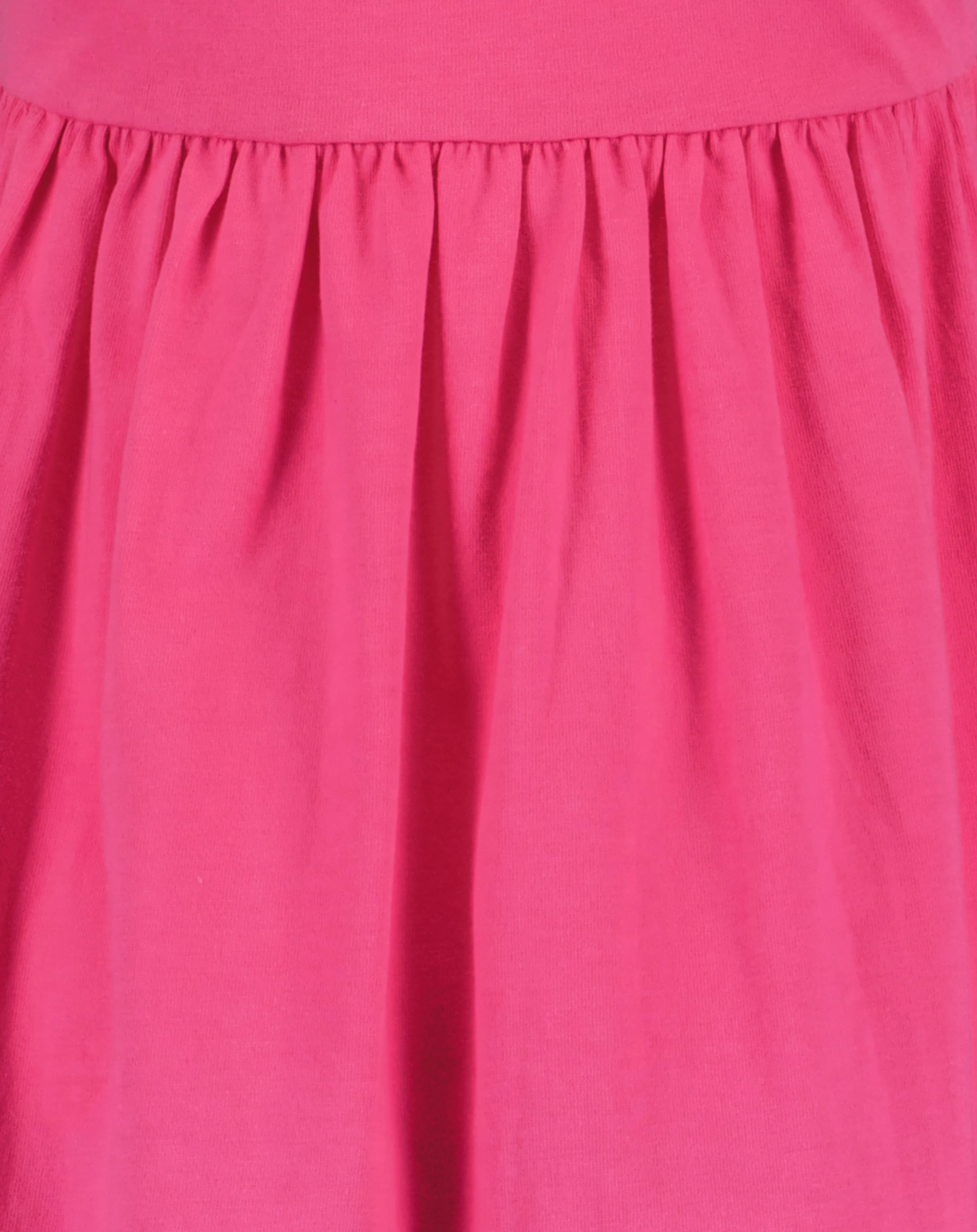 Kurzarm-Kleid REGENBOGEN in pink