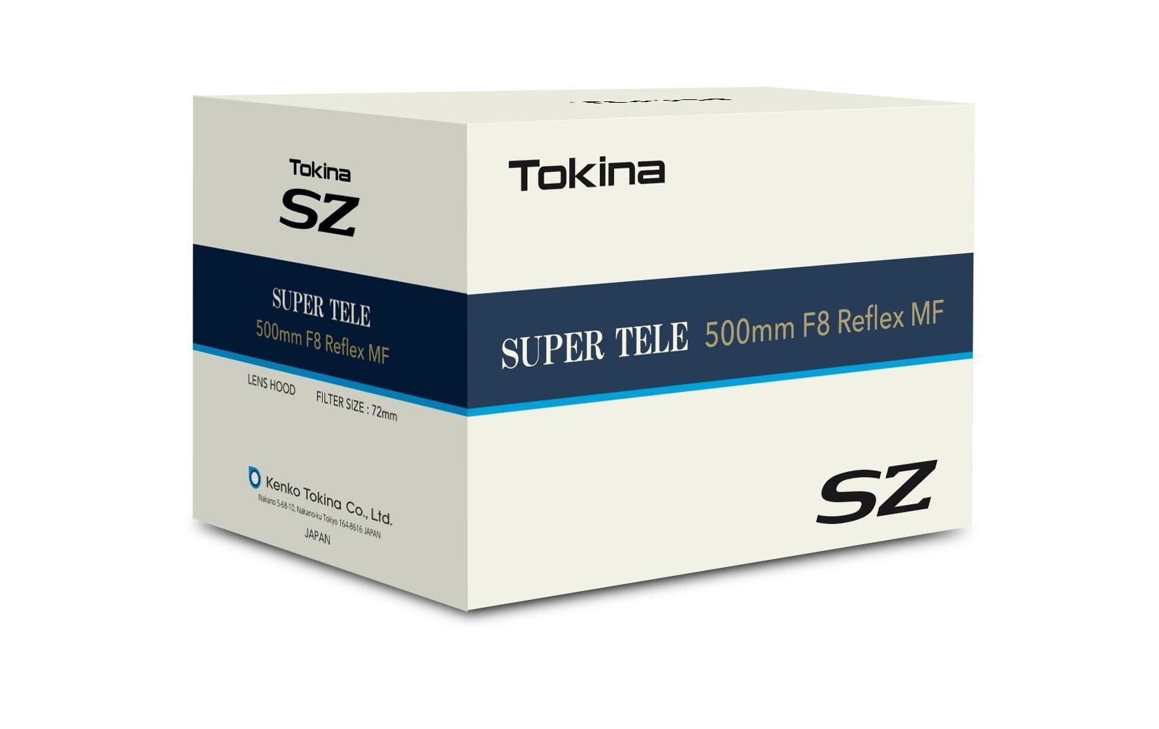Festbrennweite SZ Super Tele 500 mm f/8 Reflex MF – Nikon Z<br>Kompaktes Spiegelreflex-Superteleobjektiv