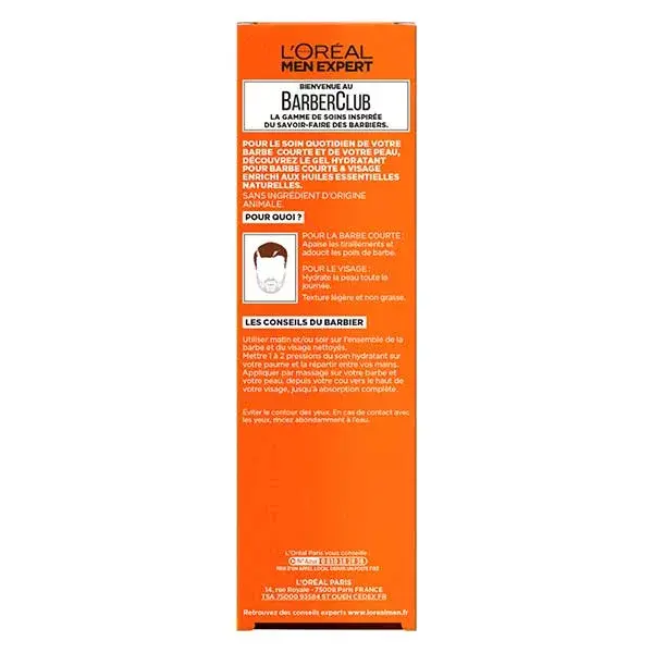 L'Oréal Paris L'Oréal Men Expert Barber Club Soin Barbe Courte Et Visage 50ml