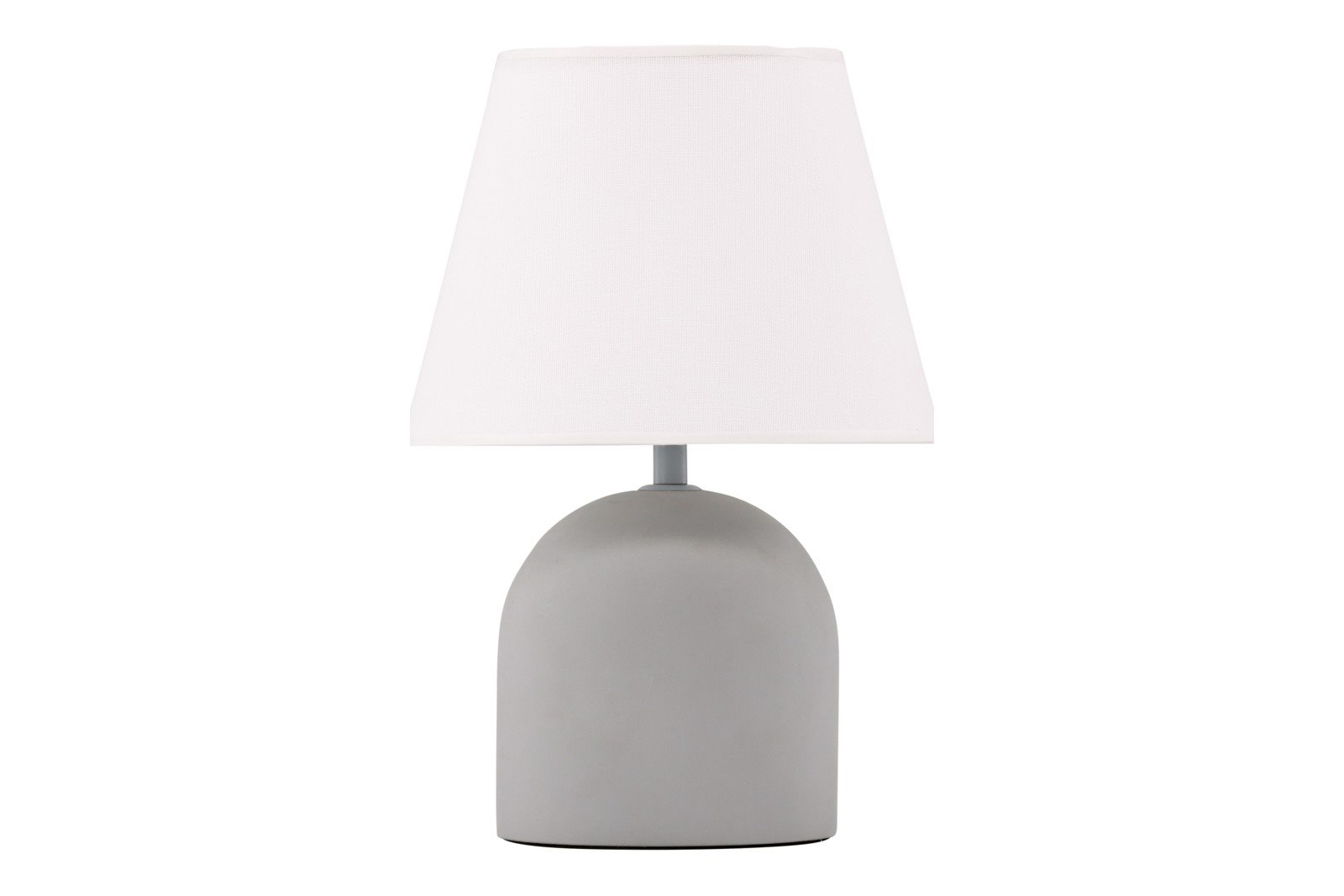 Styrso bordlampe Betong fot med lampeskjerm i lin