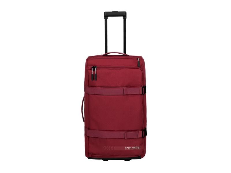 travelite Kick Off Rollenreisetasche L Rot Reisekoffer
