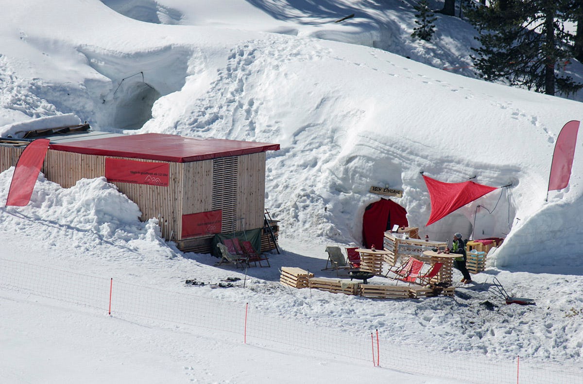 Iglu bauen Ötz