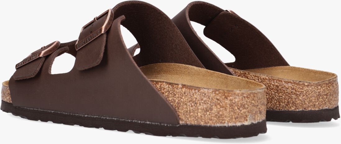 bruine birkenstock slippers arizona
