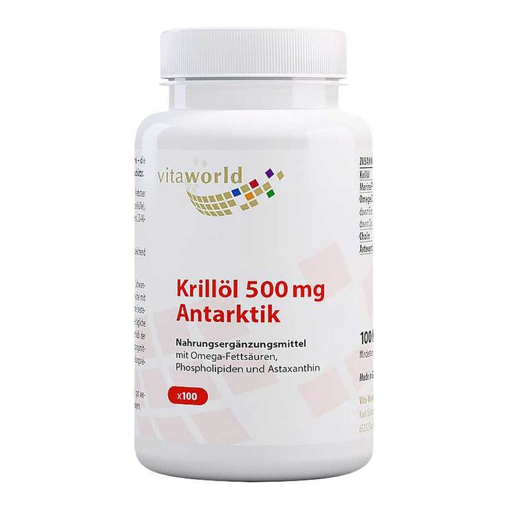 Krillöl 500 mg Antarktik Kapseln, 100 St