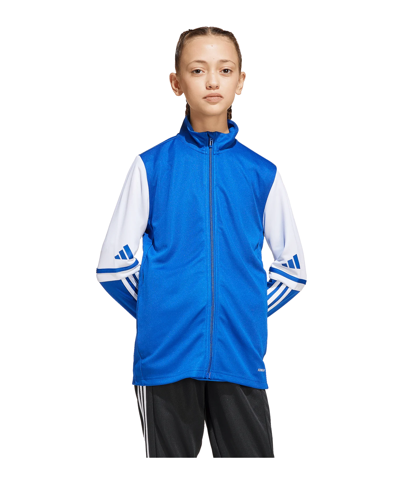 adidas Squadra 25 Trainingsjacke Kids Blau