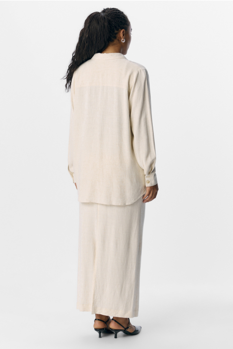 Object beige dames blouse