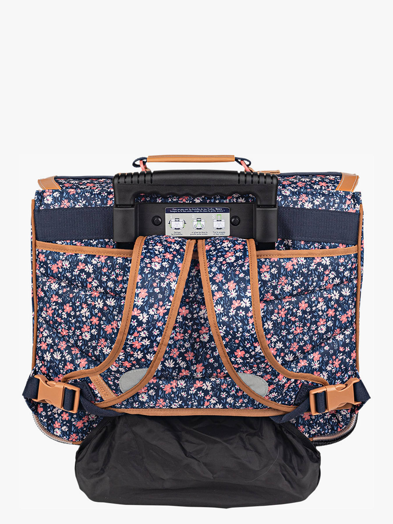 Cartable  roulettes 2 compartiments TANN'S