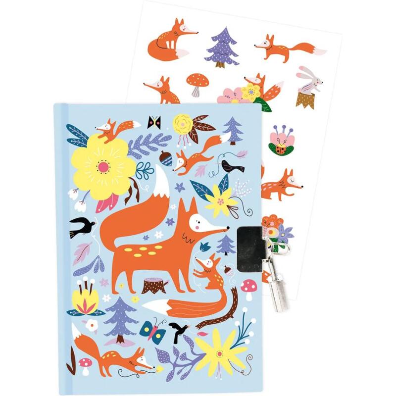 Journal intime, Renards - Multicolore