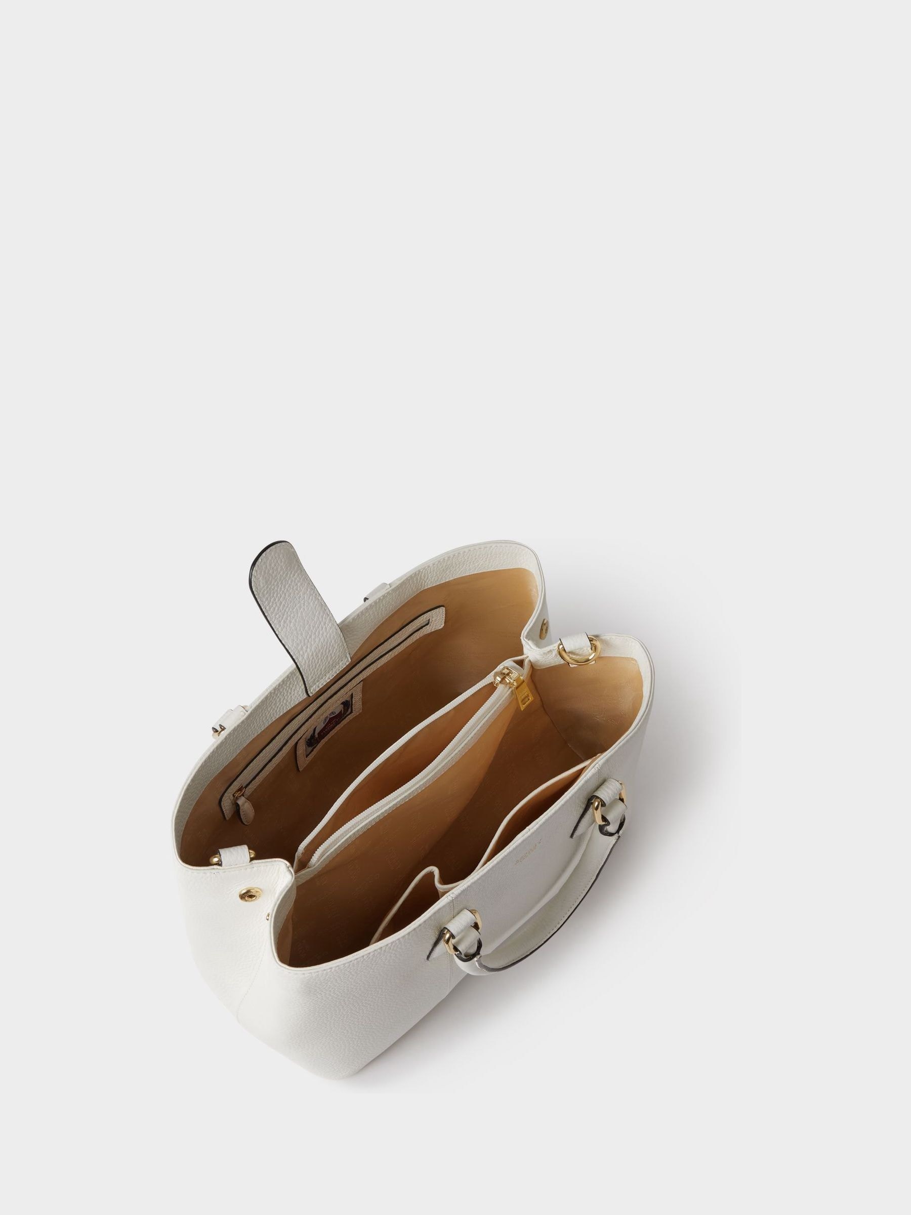 Wit - Osprey London The Adaline werktas van leer