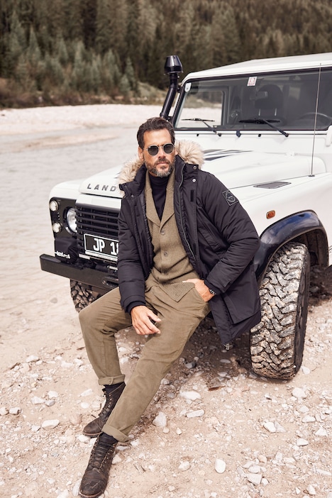 JP 1880 Cordhose, Modern Fit, Elastikbund, bis 7 XL