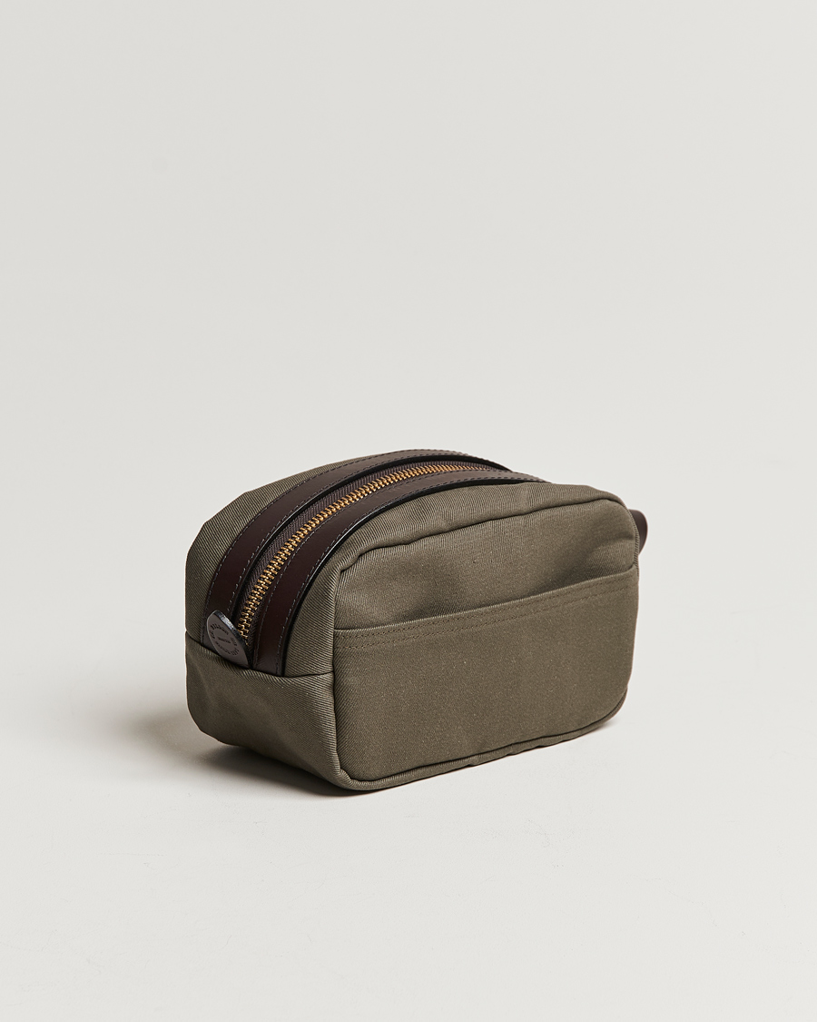 Filson Rugged Twill Travel Kit Otter Green