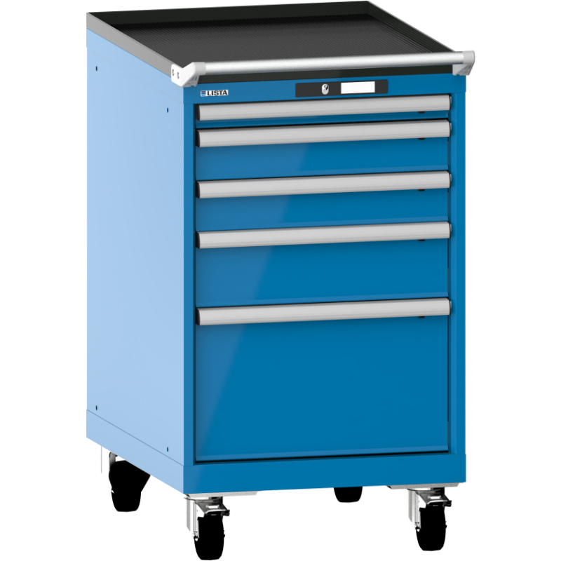 Armoire à tiroirs Lista 27 x 36E  H 99 x L 56,4  x P 72,5 cm 5 tiroirs Key Lock