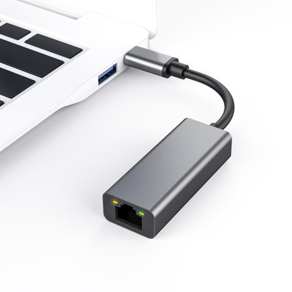 INF Nettverksadapter USB-C Gigabit Ethernet