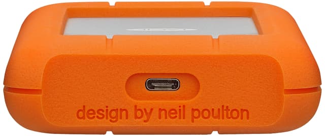 LaCie Rugged USB-C 4 TB bærbar harddisk