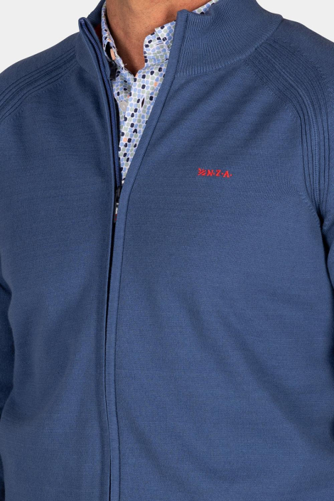 NZA blauwe heren vest