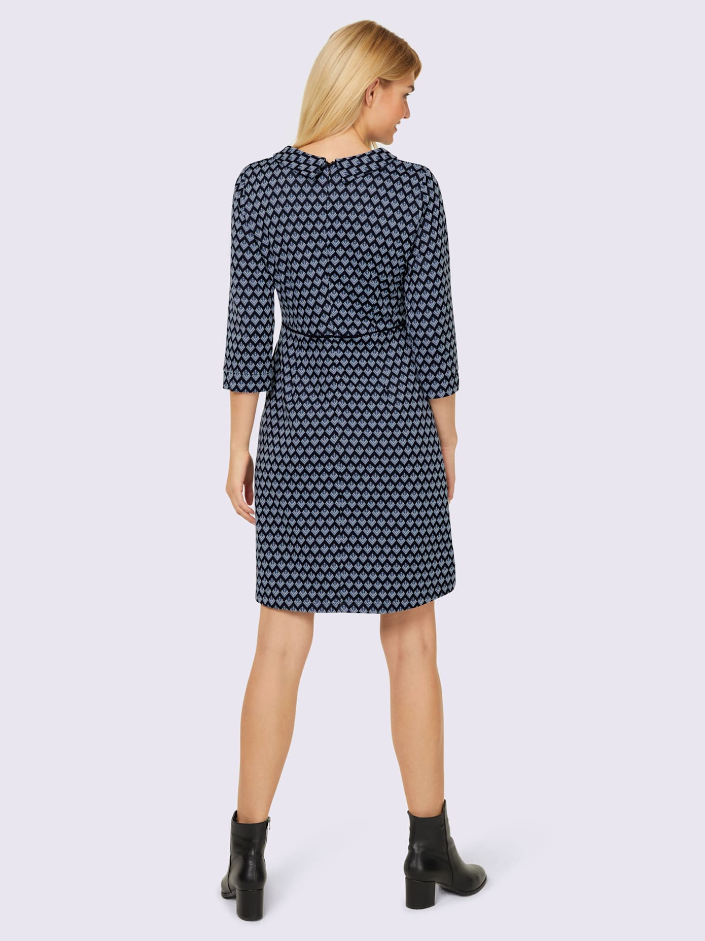 Robe jacquard robe en jersey