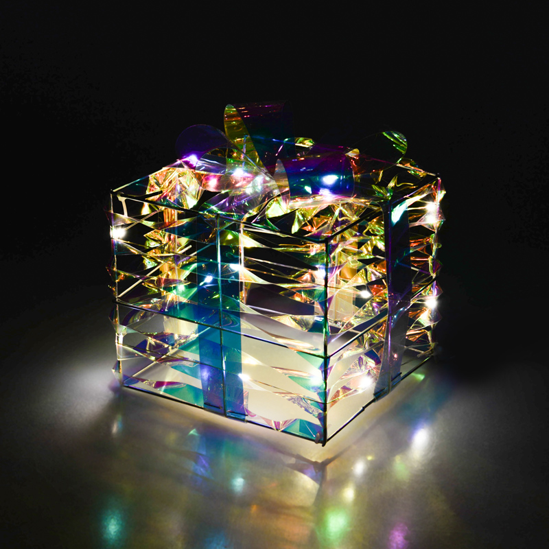 Cadeau hologramme 15 micro led avec timer