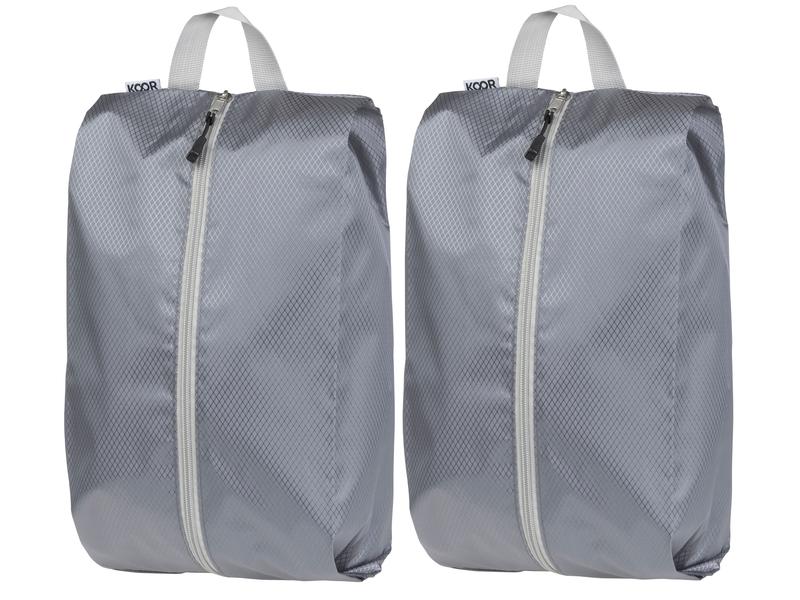 KOOR Schuhbeutel Traamp, 2er-Pack Packhilfe-Set für Ordnung im Koffer