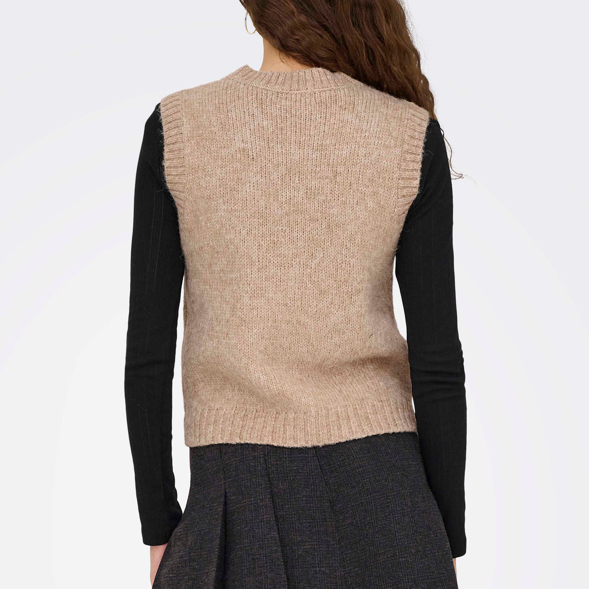 Gilet Femme beige