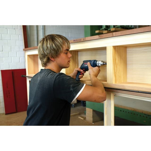 Leitz Mappe 1010 A4 Rygbredde: 80 mm Blå 2 bøjler