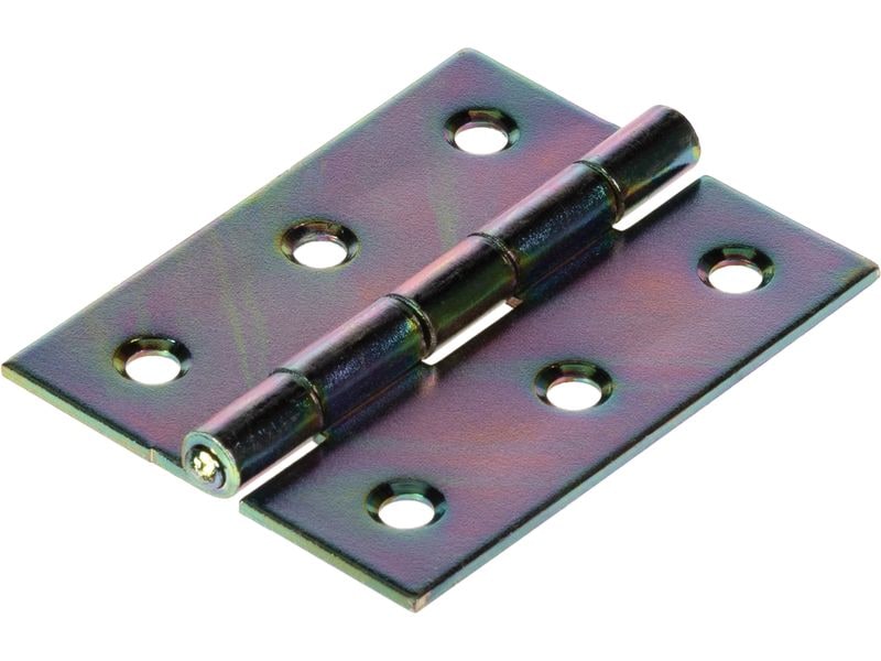 STRUCT Scharnier halbbreit, 60 x 46 mm Scharnier für Möbel, leichte Türen und Klappen
