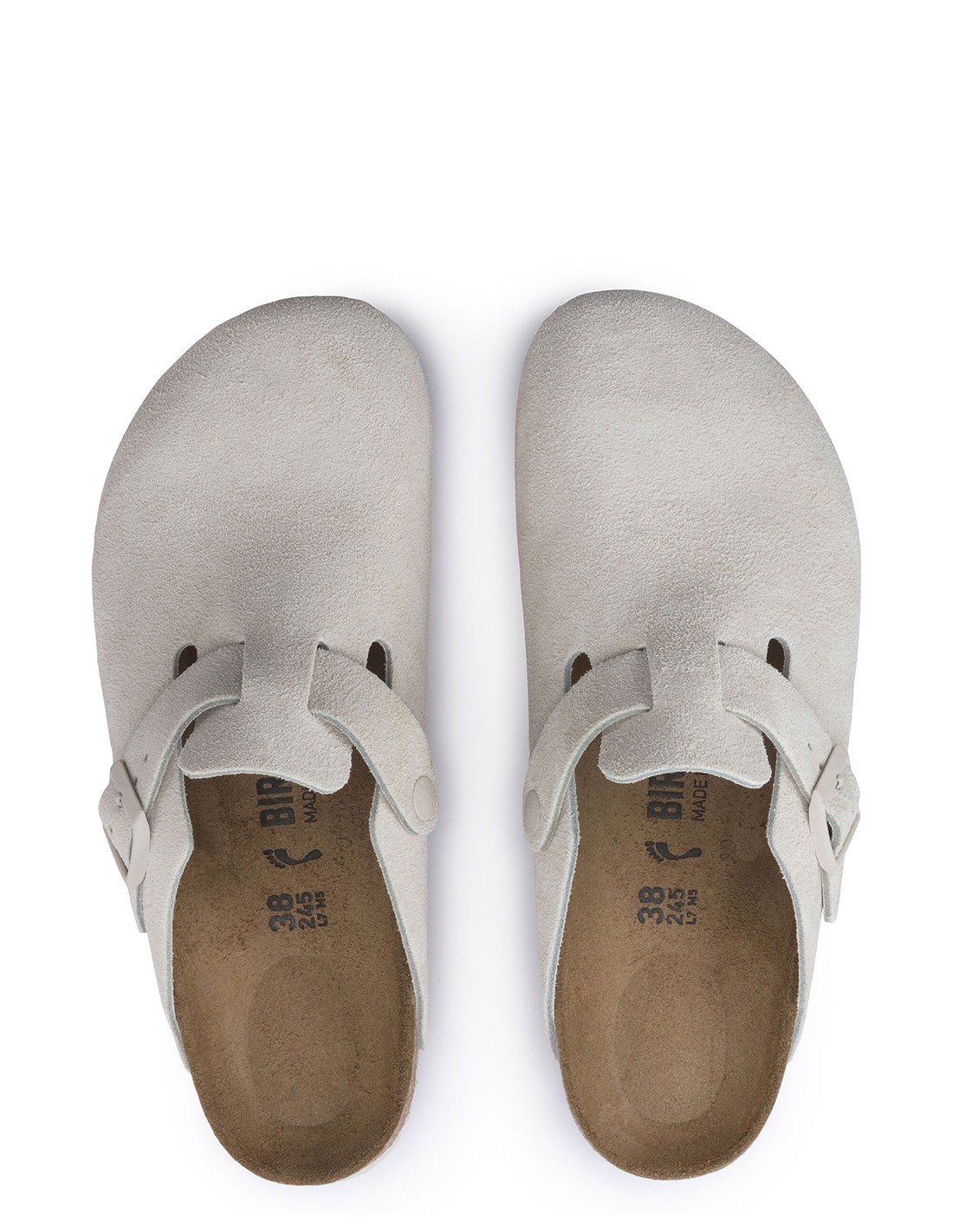 birkenstock Sabot Femme Boston vl Antique White