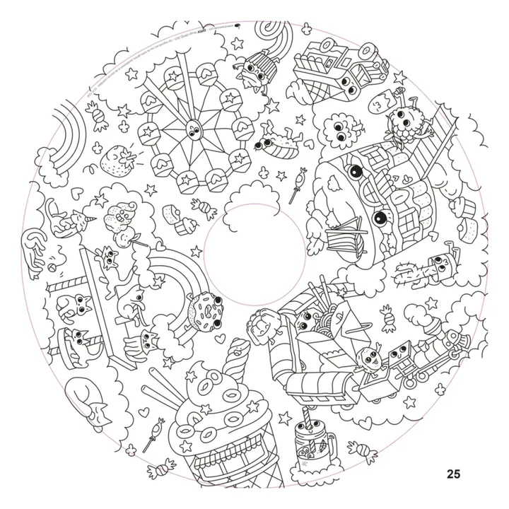 Drawin'Kids Recharge 20 feuilles Drawin'kids x OMY | Blanc