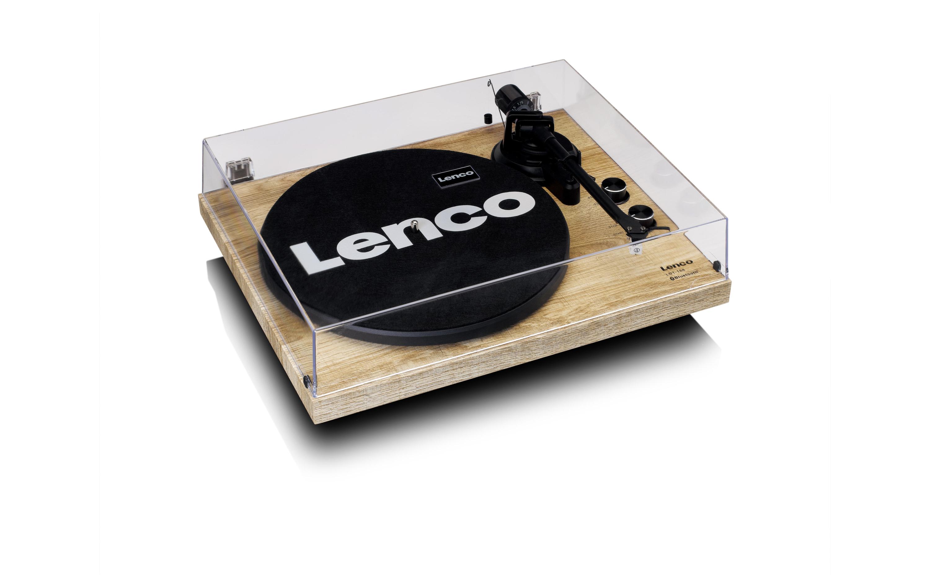 Plattenspieler LBT-188 Hellbraun<br>Plattenspieler mit Bluetooth