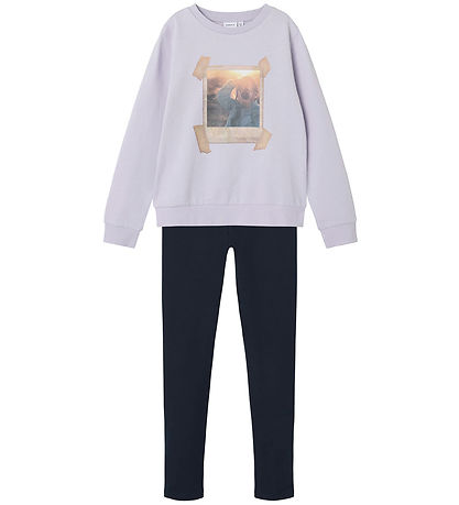 Name It Sweats?t - Sweatshirt/Sweatpants - NkfOliana - Orchid Pe