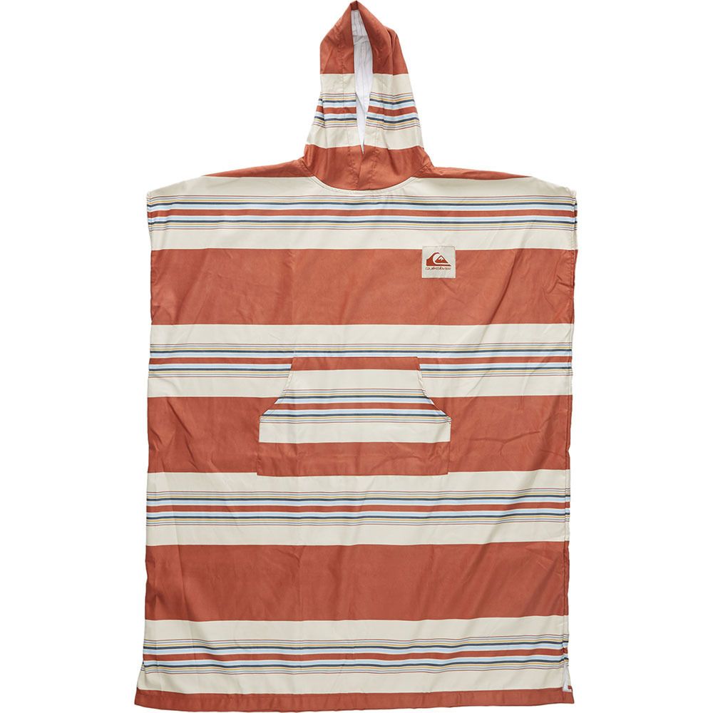 Quiksilver HOODY MICROFIBER - Poncho Homme baked clay
