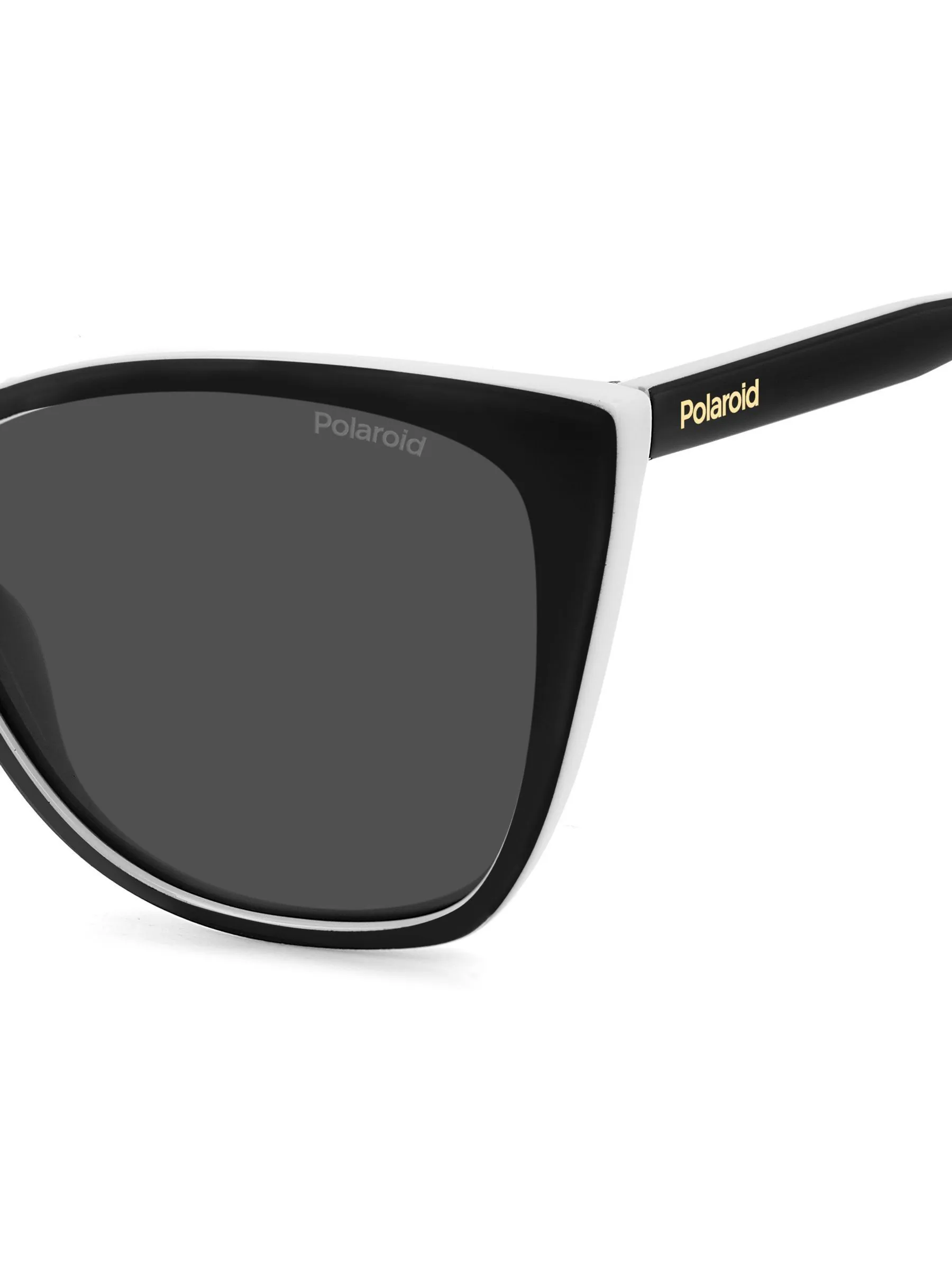 Polaroid Rectangular Black Sunglasses