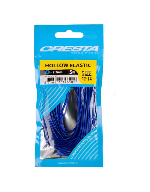 Cresta Hollow Elastic Dark Blue 2.2mm 5m - Uitrusting -