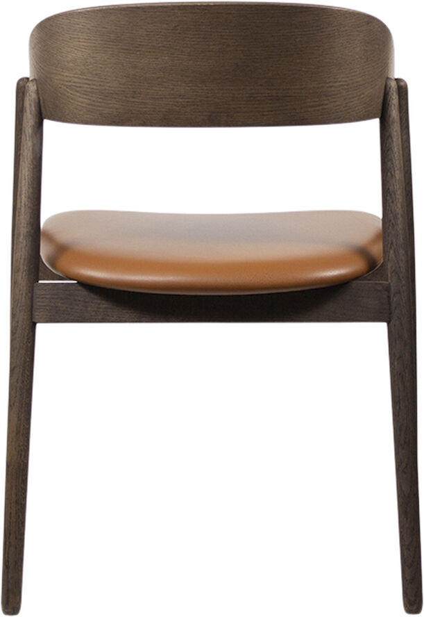 Andersen - Furniture AC2 armchair, Smoked oak, Leather Cognac