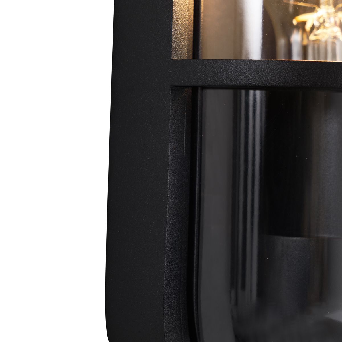 Buiten wandlamp zwart ovaal IP65 - Target
