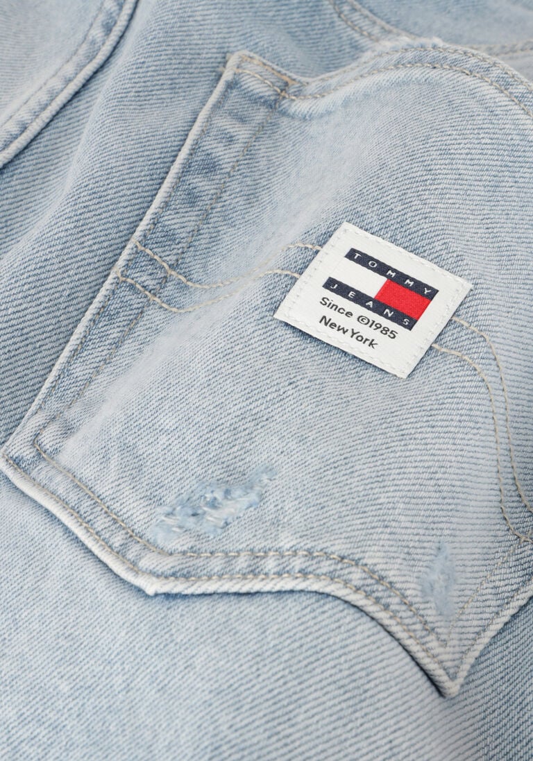 TOMMY JEANS lichtblauwe tommy jeans straight leg jeans dad jean rglr tprd