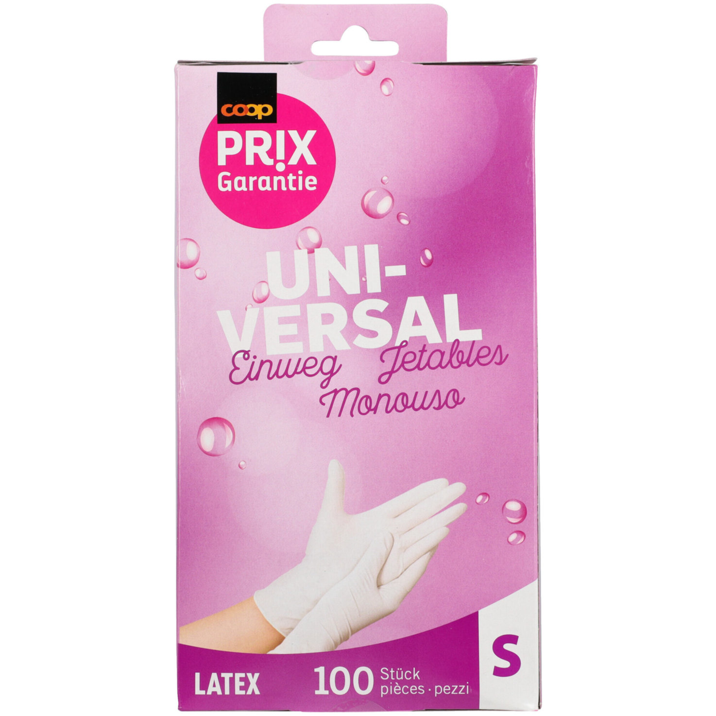 Prix Garantie Handschuhe Einweg S 100 Stück