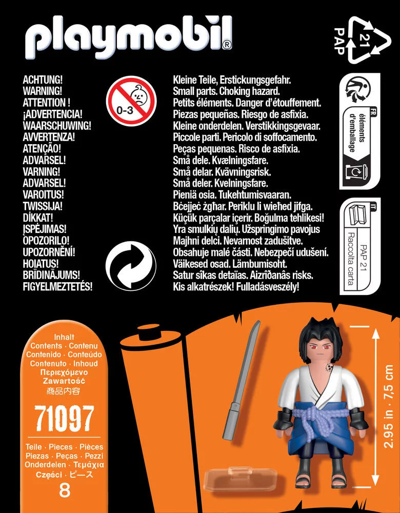 FIGURINE SASUKE 71097
