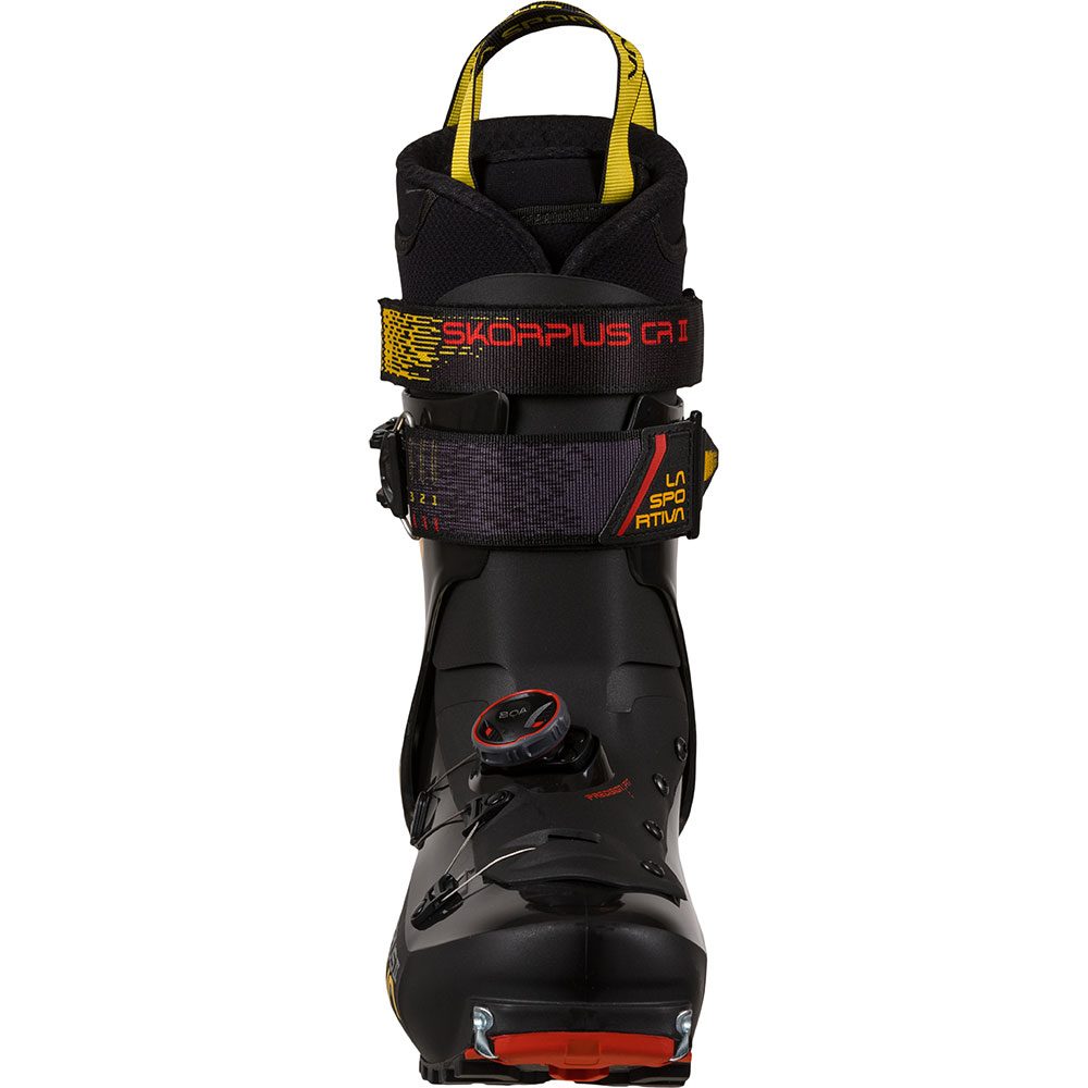 La Sportiva Skorpius CR II Touren Skischuhe Herren schwarz gelb