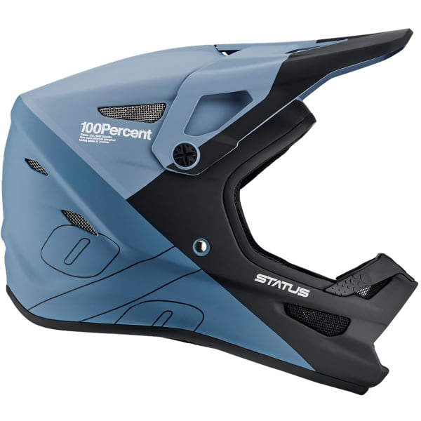 Casque VTT 100PERCENT STATUS YOUTH DROP/STEEL BLUE