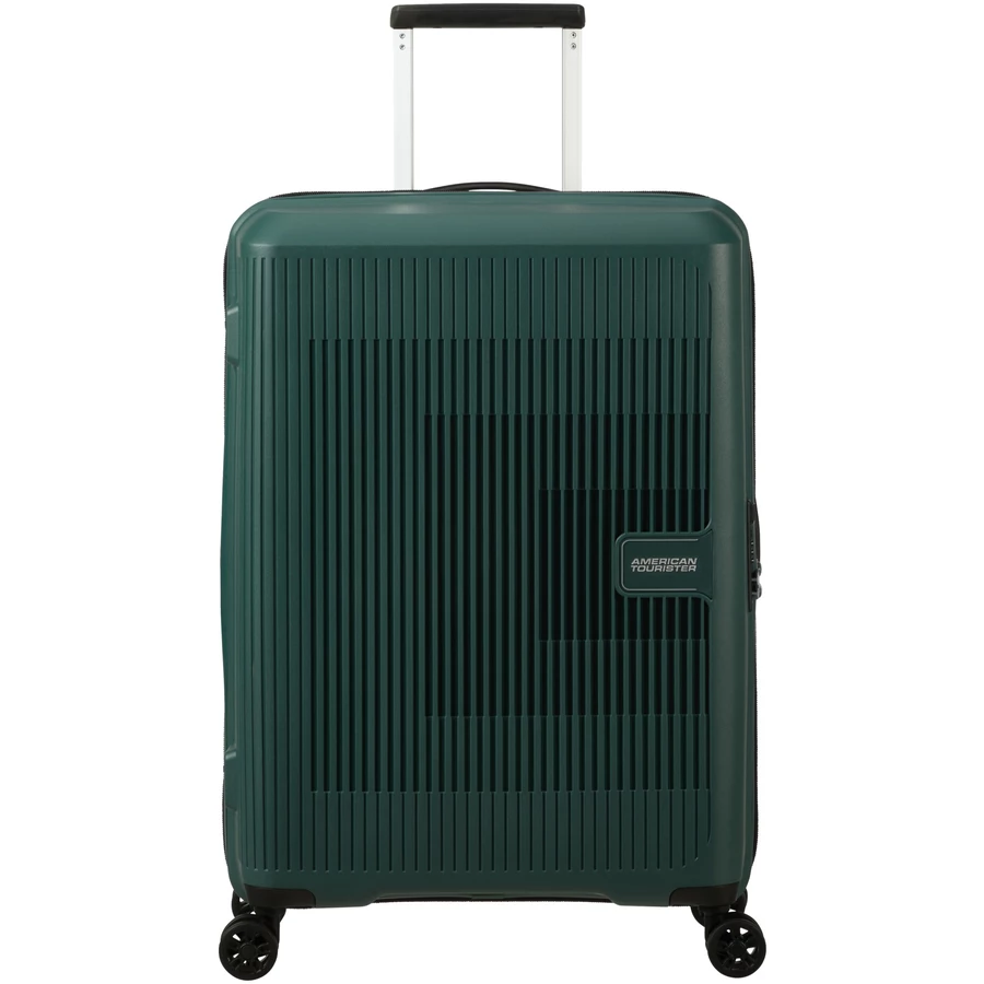 American Tourister Aerostep - 4-Rollen-Trolley M 67 cm erw. dark forest