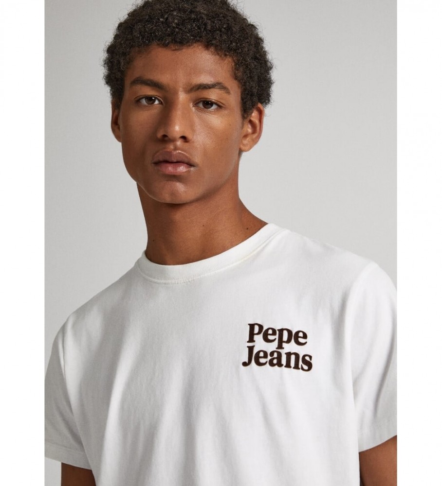 Camiseta branca Pepe Jeans Kody