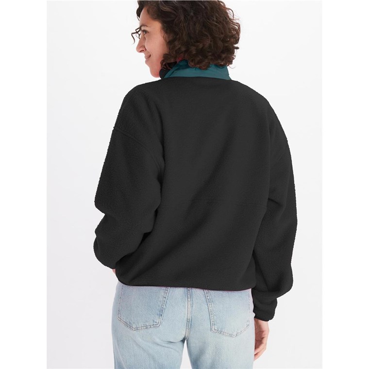 Marmot Wm'S 94 E.C.O. Recycled Fleece Black/Dark Green