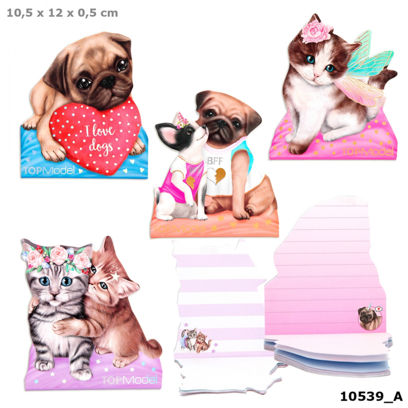 TOPModel Kitty & Doggy notitieblok